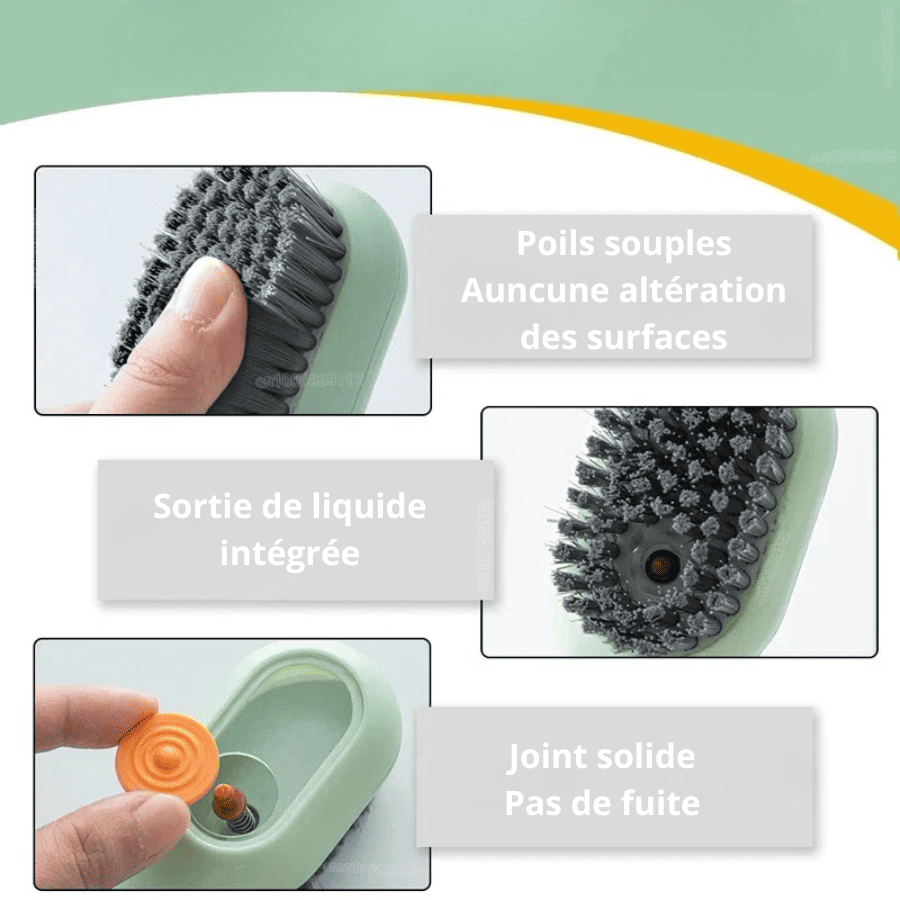 BROSSE DE NETTOYAGE À RÉSERVOIR