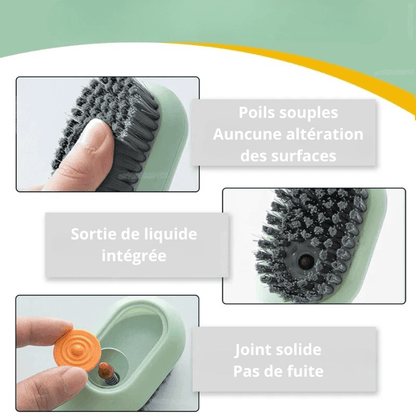BROSSE DE NETTOYAGE À RÉSERVOIR