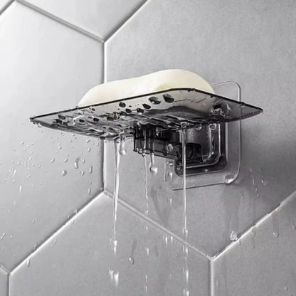 PORTE-SAVON MURAL AUTO-ADHESIF PVC