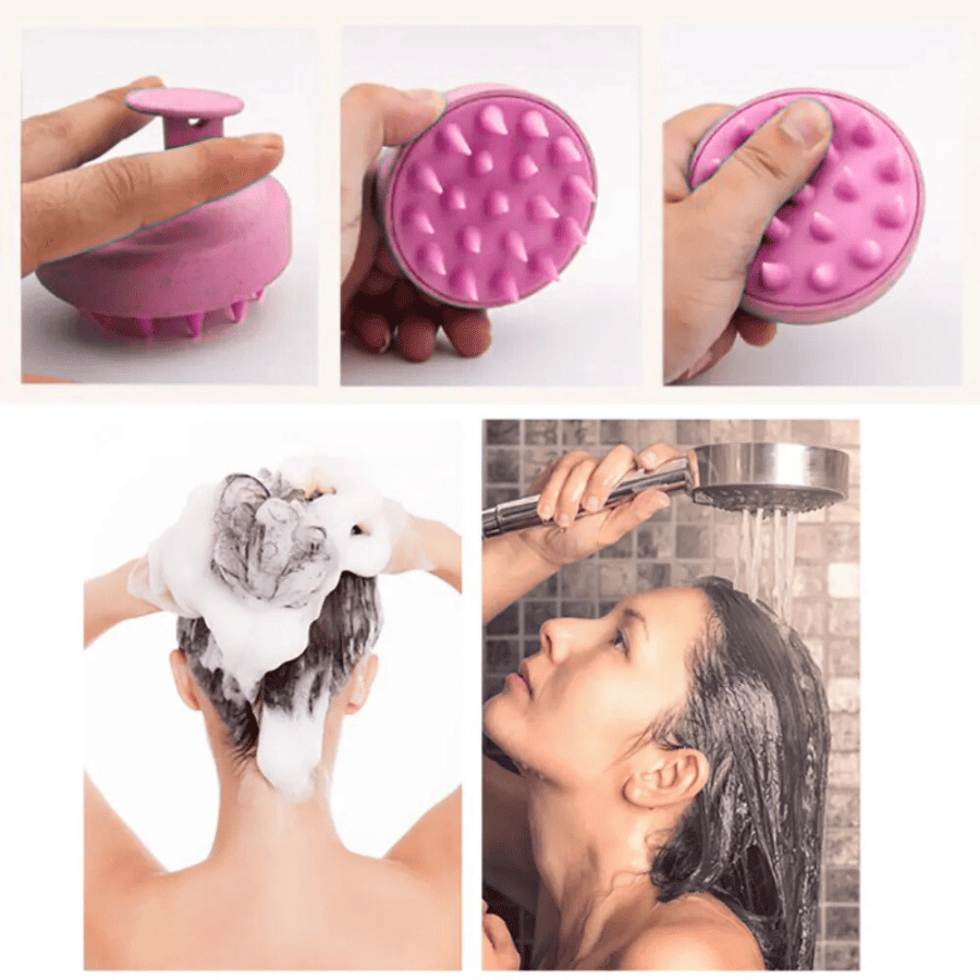 BROSSE DE MASSAGE CUIR CHEVELU