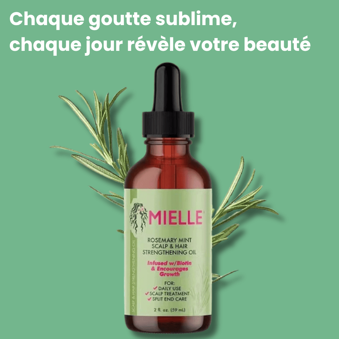 ROSEMARY OIL : Huile de Romarin Capillaire Super Nourrissante
