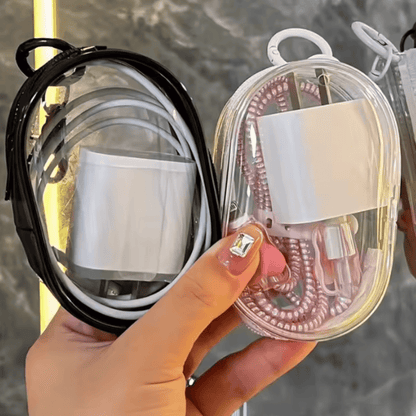 TROUSSE DE RANGEMENT CÂBLES ET CHARGEUR