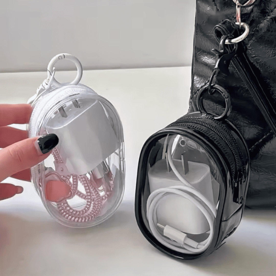 TROUSSE DE RANGEMENT CÂBLES ET CHARGEUR