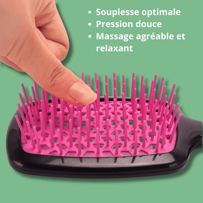 SMOOTH'BROSSE : Brosse Démêlante Sans Douleurs