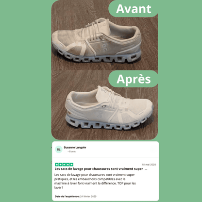 CLEAN'CHAUSS : NETTOYANT ÉCLAIR POUR CHAUSSURES