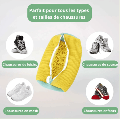 CLEAN'CHAUSS : NETTOYANT ÉCLAIR POUR CHAUSSURES
