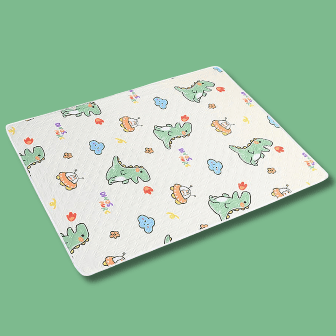 SAFE'NIGHTS 2 EN 1 : TAPIS DOUCEUR + ALÈSE DE SÉCURITÉ