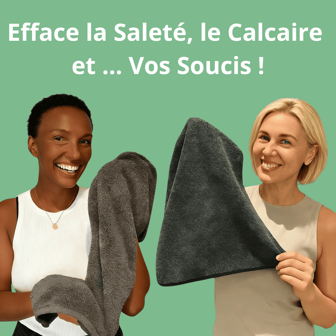 AQUA'LEAF : NETTOYAGE ET SÉCHAGE ULTRA ABSORBANT