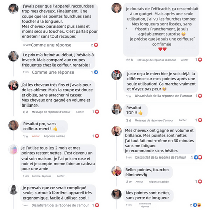 STOP'FOURCHES : Élimine les pointes fourchues