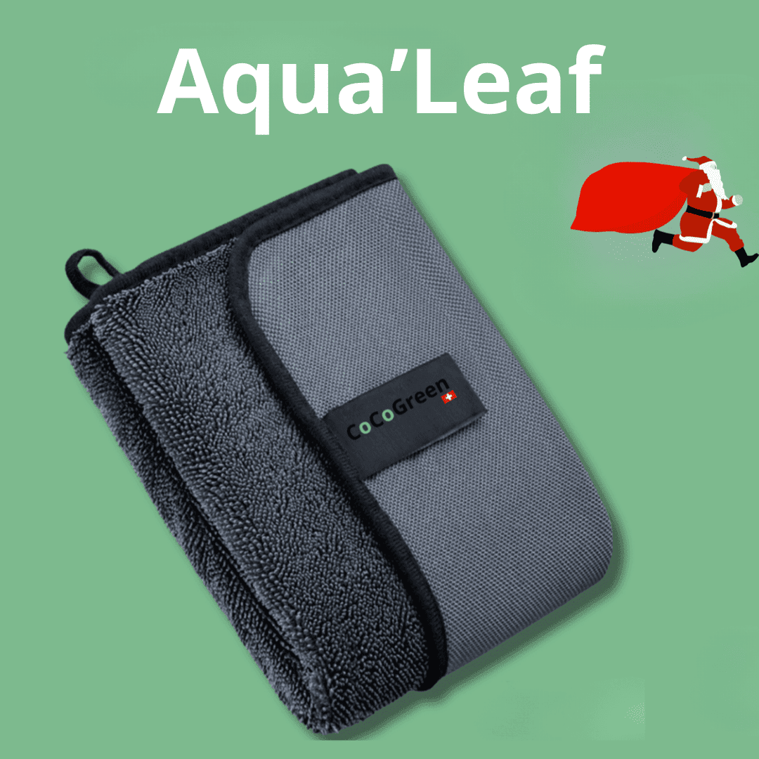 AQUA'LEAF : NETTOYAGE ET SÉCHAGE ULTRA ABSORBANT