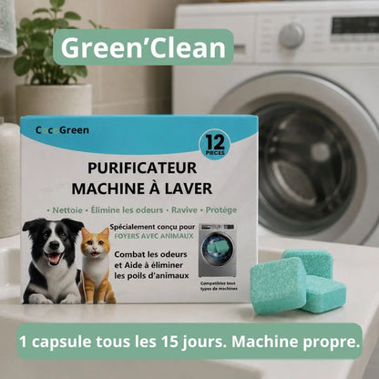GREEN'CLEAN : SOIN PURIFIANT MACHINE À LAVER