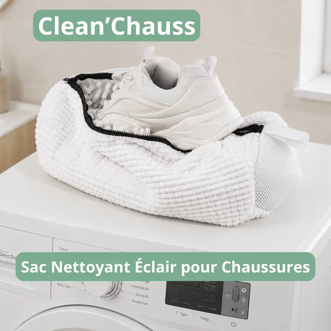 CLEAN'CHAUSS : SAC NETTOYANT ÉCLAIR POUR CHAUSSURES