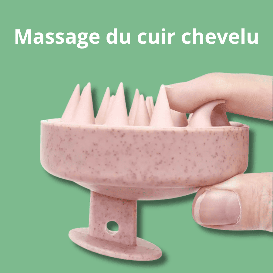 BROSSE DE MASSAGE CUIR CHEVELU