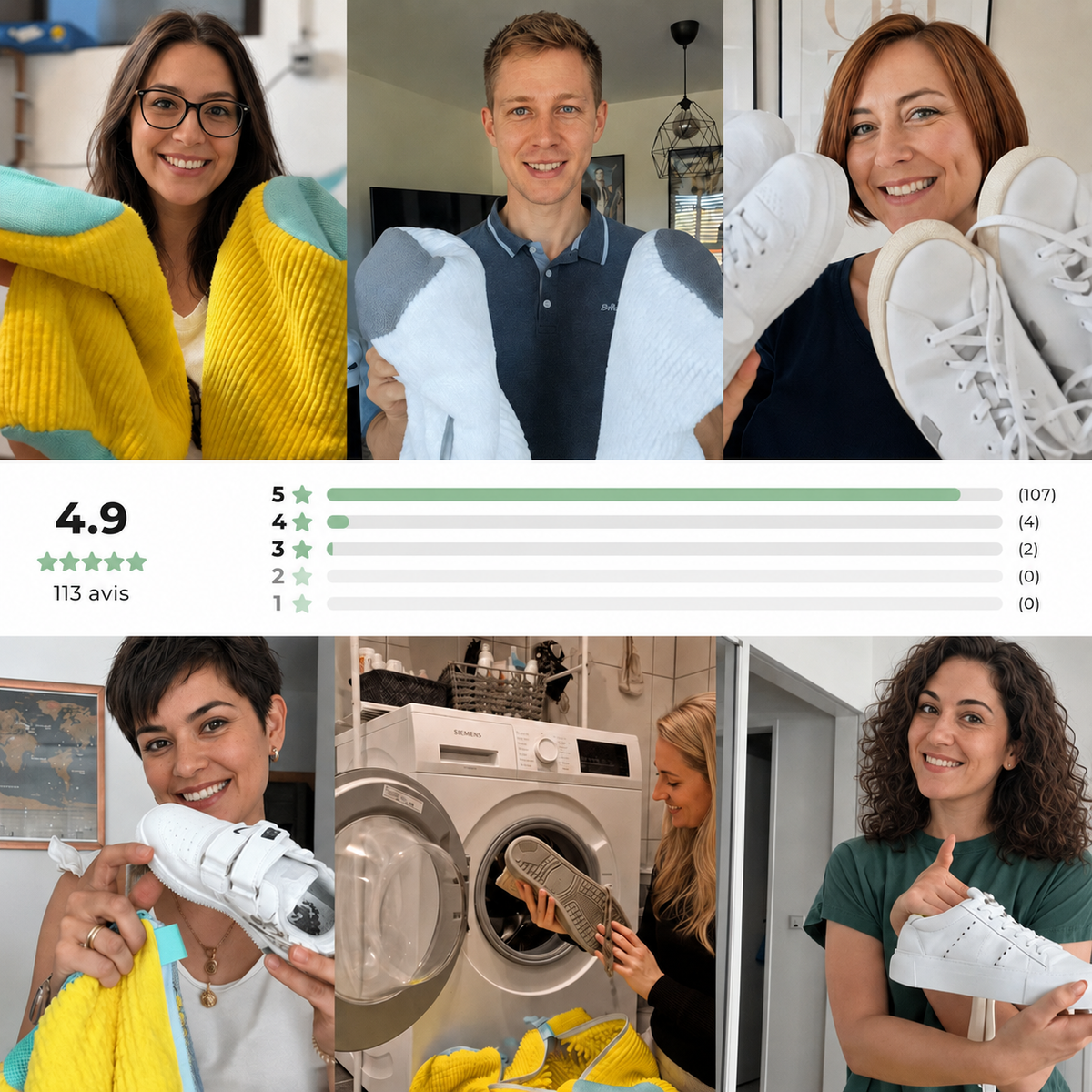 CLEAN'CHAUSS : SAC NETTOYANT ÉCLAIR POUR CHAUSSURES