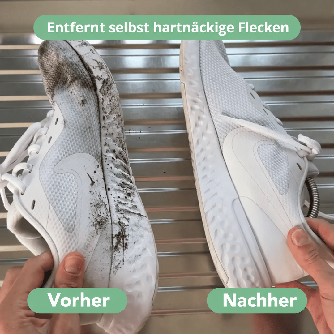 [de] Clean'Chauss Entfernt selbst hartnackige Flecken Vorher Nachher