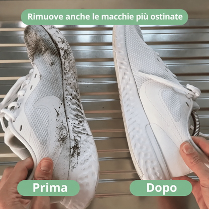 [it] Clean'Chauss Rimuove anche le macchie piu ostinate Prima Dopo