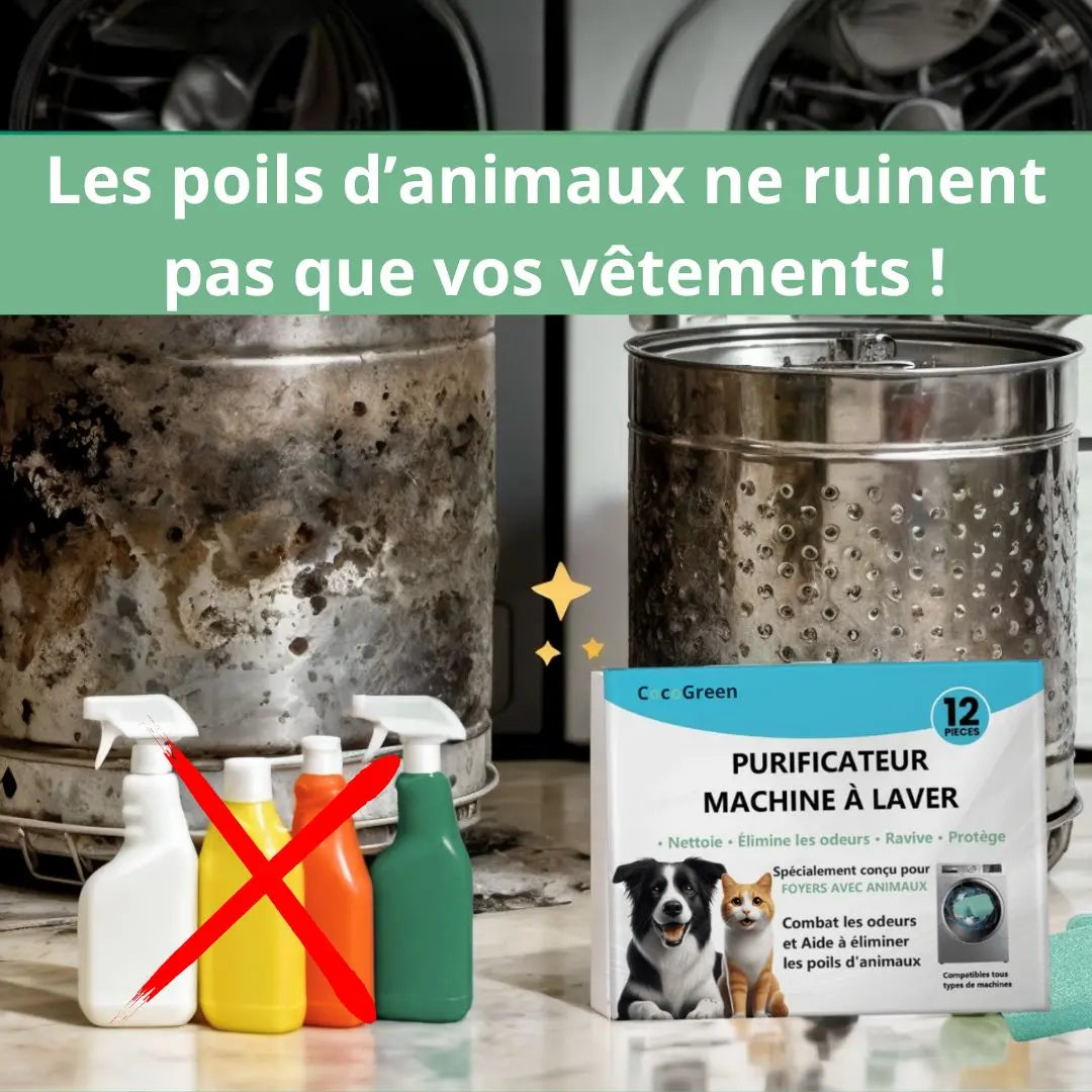 GREEN'CLEAN : SOIN PURIFIANT MACHINE À LAVER