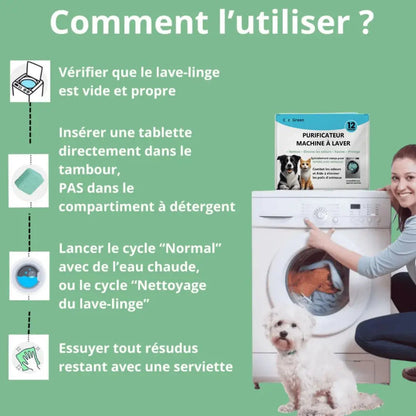 GREEN'CLEAN : SOIN PURIFIANT MACHINE À LAVER