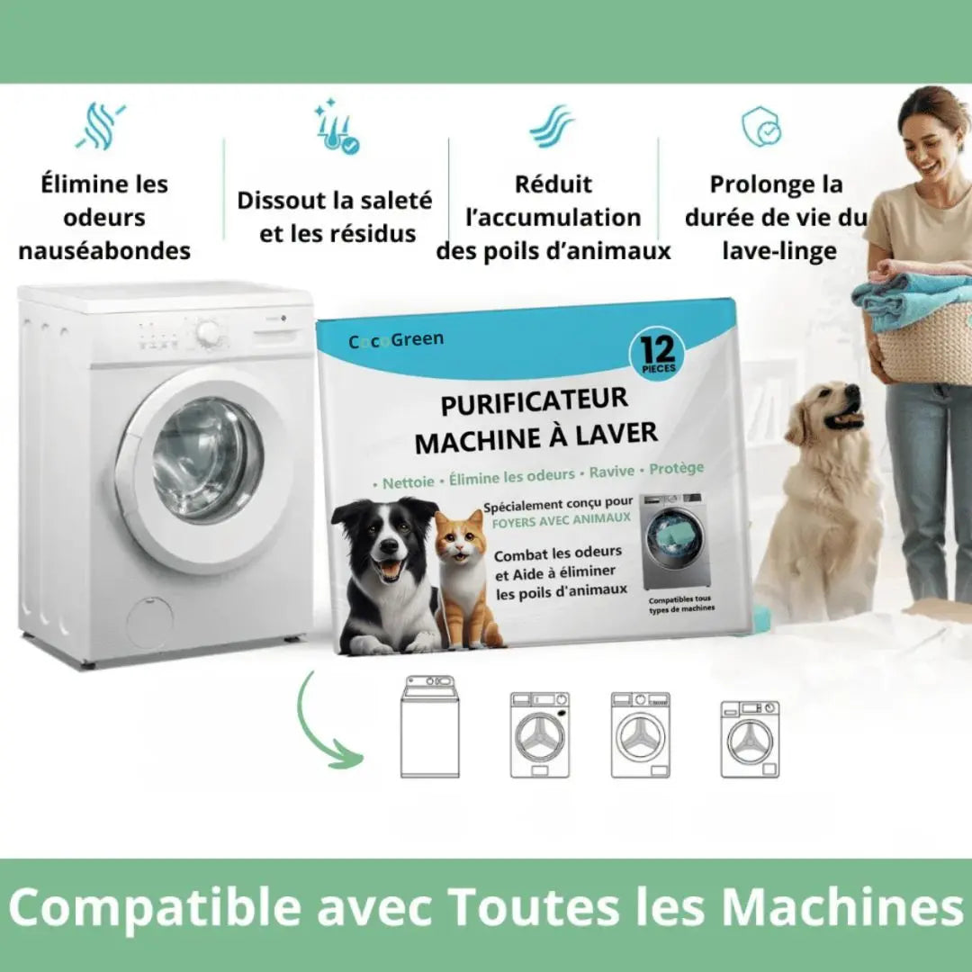 GREEN'CLEAN : SOIN PURIFIANT MACHINE À LAVER