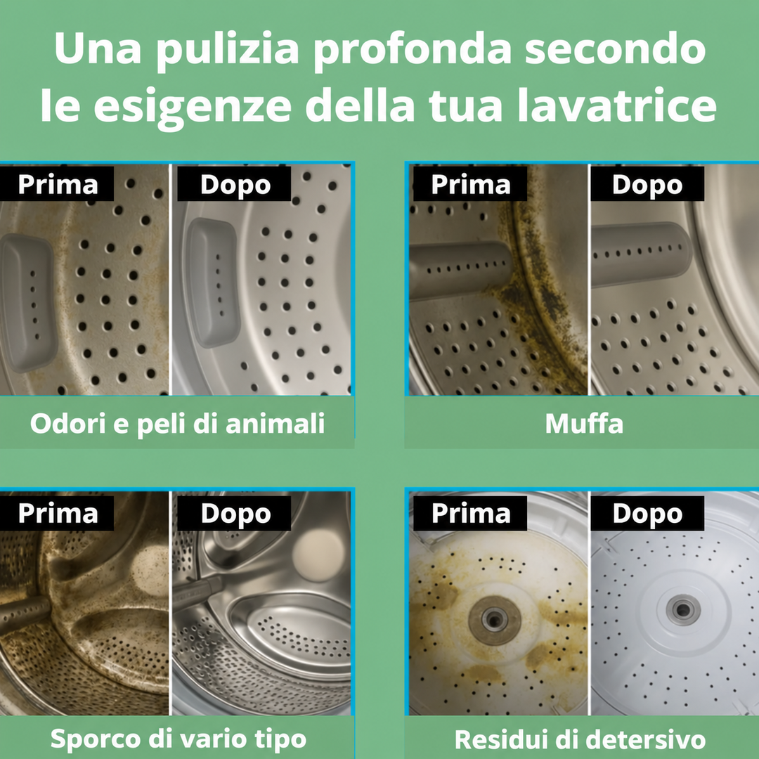 [it] Green'Clean Una pulizia profonda secondo le esigenze della tua lavatrice