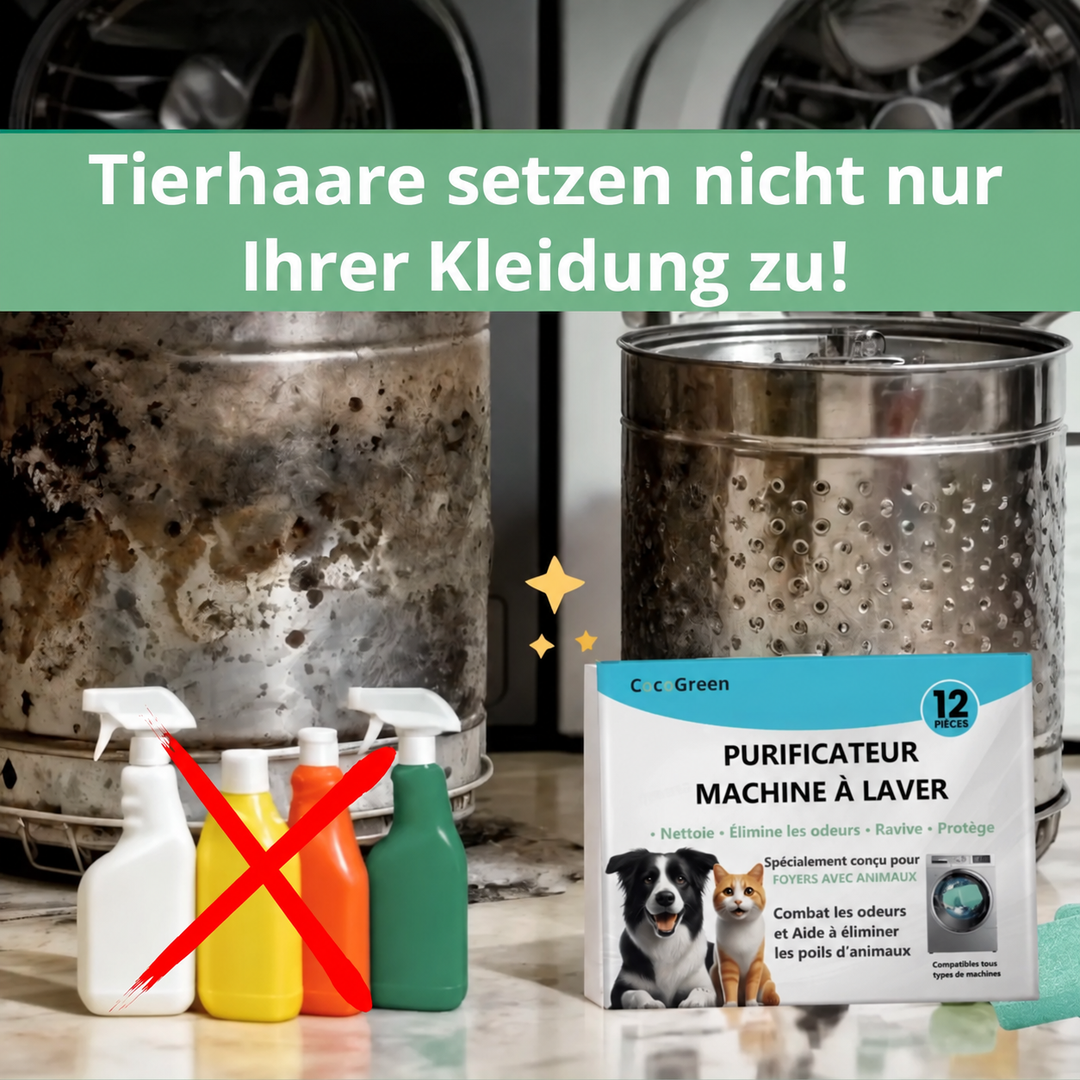 [de] Green'Clean Tierhaare setzen nicht nur Ihrer Kleidung zu