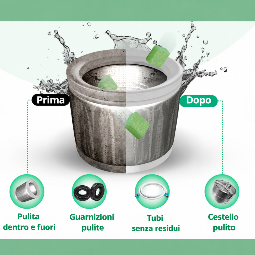 [it] Green'Clean Prima Dopo cestello pulito