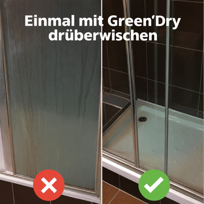 [de] Green'Dry Einmal mit Green'Dry druberwischen