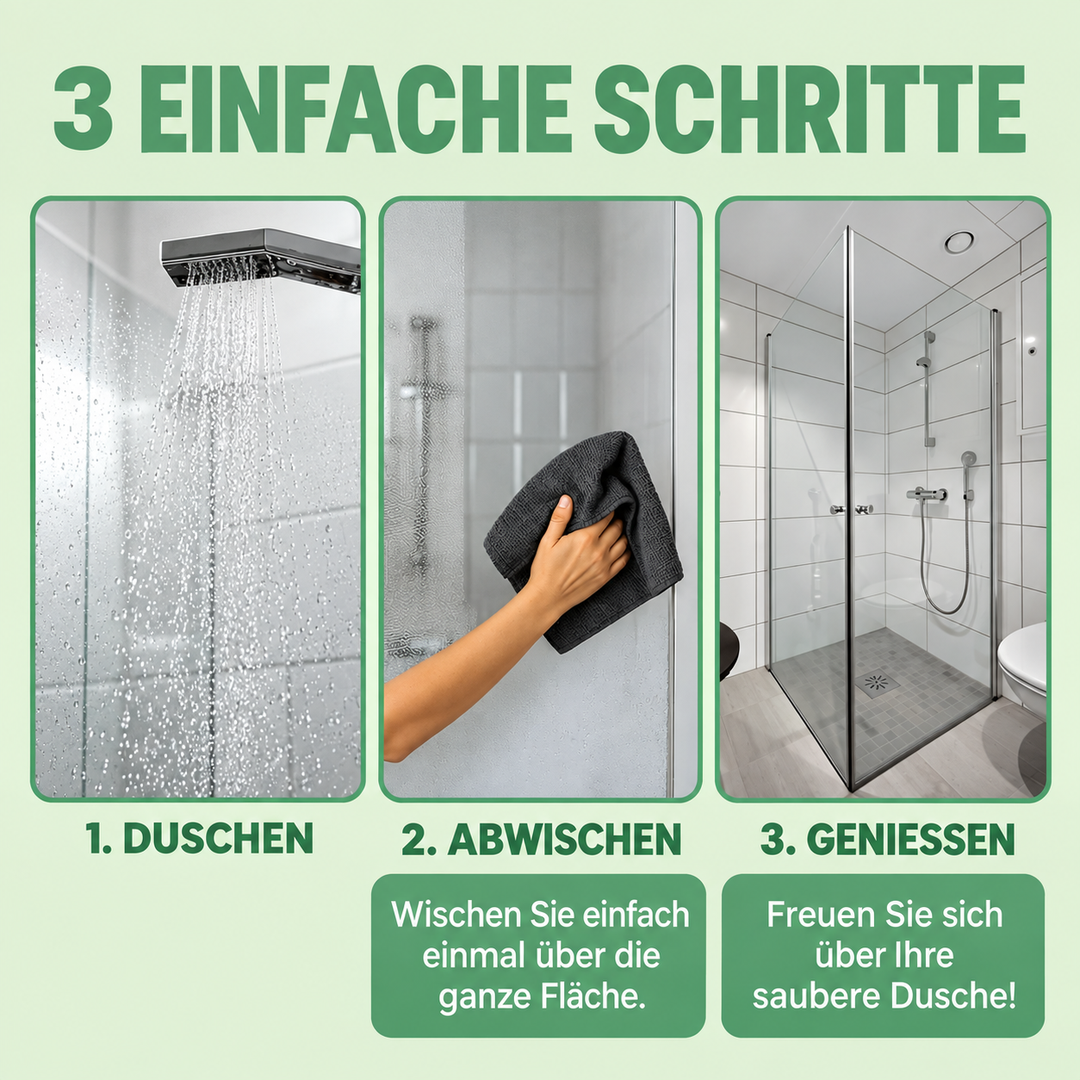 [de] Green'Dry 3 einfache Schritte Duschen Abwischen Geniessen