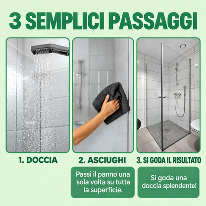 [it] Green'Dry 3 semplici passaggi Doccia Asciughi Si goda il risultato