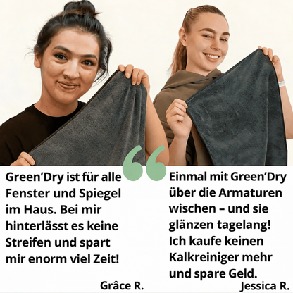 [de] Green'Dry Testimonials Grace R Jessica R