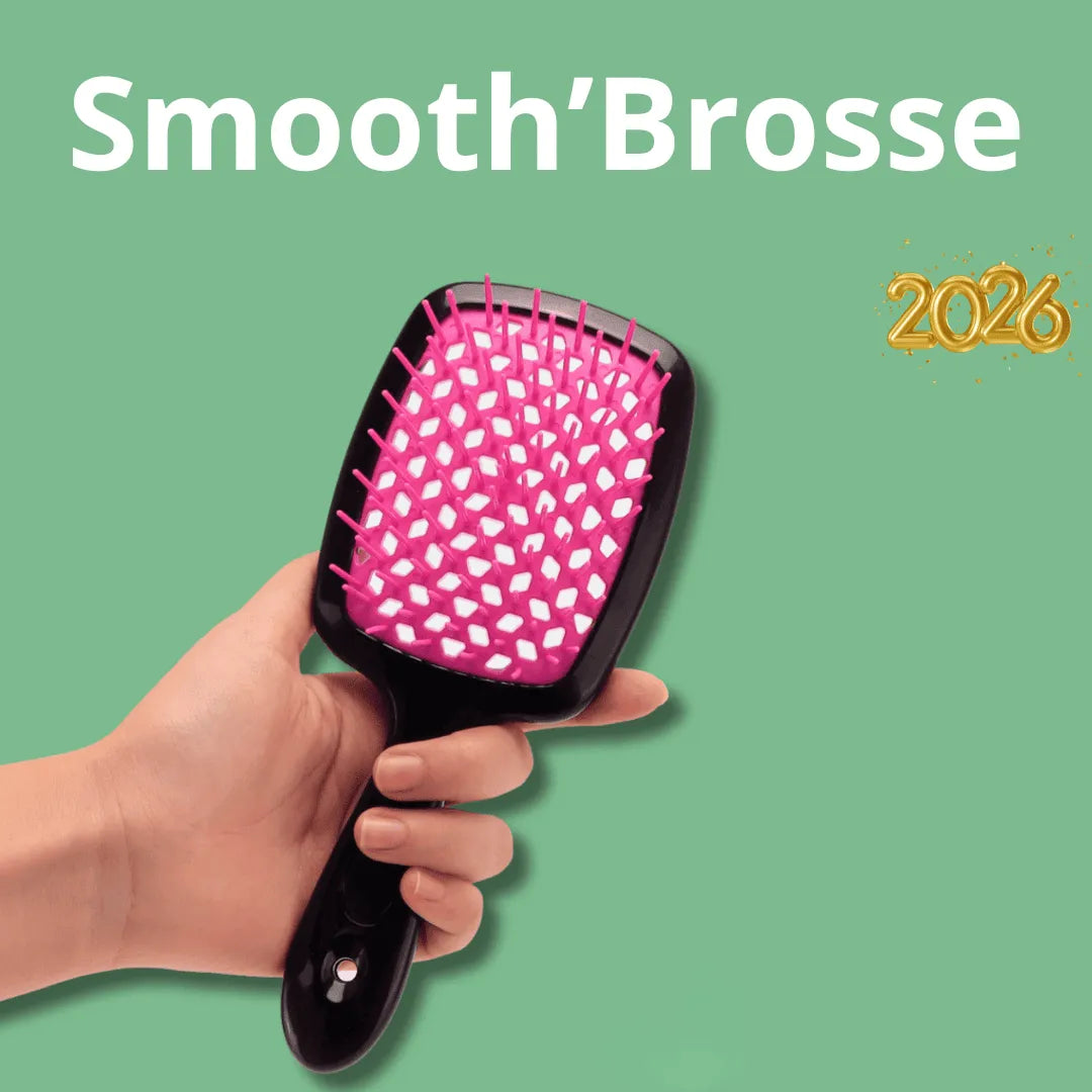 SMOOTH'BROSSE : Brosse Démêlante Sans Douleurs